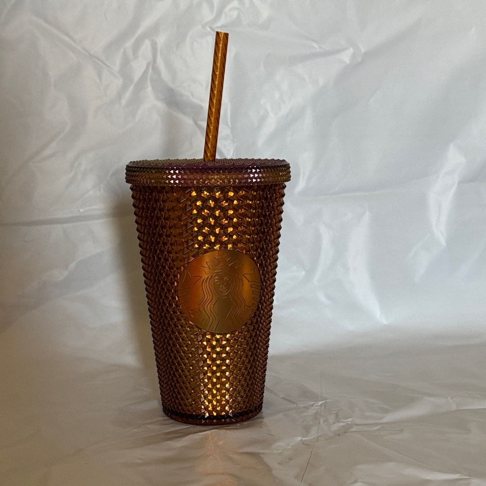 Starbucks grande Gold Studded Tumbler